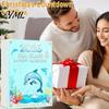 Giocattoli Scientifici Educativi Calendario dell'Avvento di Natale 2026, Ciondoli Animali Marini in Acrilico 2D, Statuette di Animali da Collezione Scatola Conto alla Rovescia 24 Giorni, Finestra