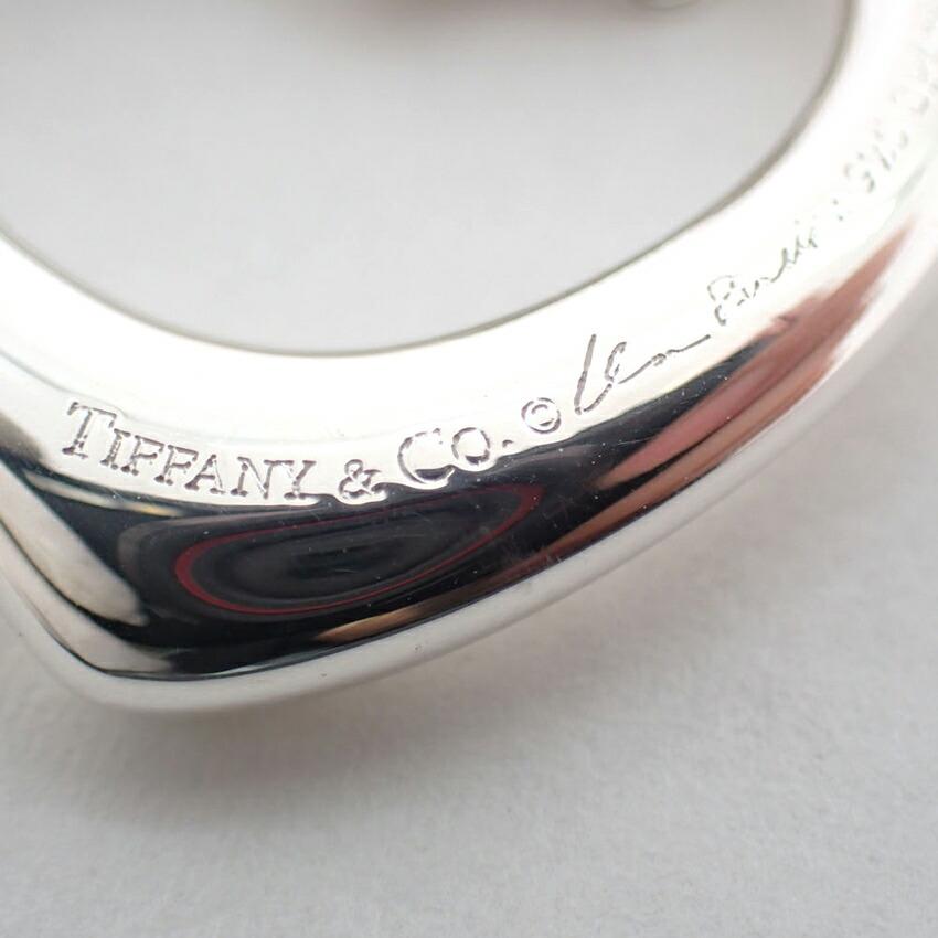 [Used] TIFFANY 925 Open Heart Pendant/Necklace/j10-3