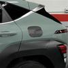 Car Door Fuel Tank Gas Cover Trim for Hyundai Carbon Fiber Pattern