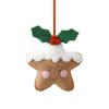 Felt Christmas Hanging Pendant Multicolor Christmas Tree Decoration Drop Ornament  Home Decoration