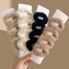 Neue Vintage Wolke Plüsch Haar Clips Elegante Einfarbig Haarnadel Barrettes Haar Klemme Clip Mode Frauen Haar Zubehör Kopfbedeckungen