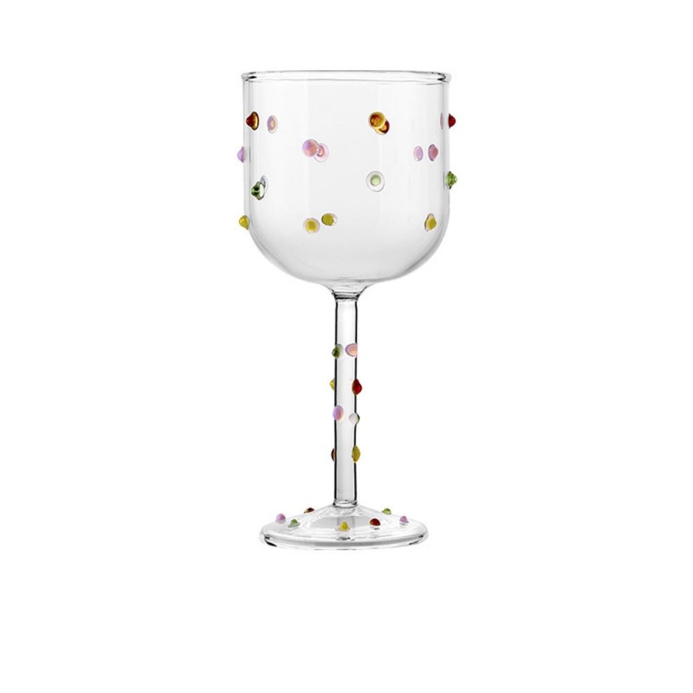 Bunte Süßigkeiten-Glas-Weingläser Kreativ Ästhetisch Champagner Dekorativ Kokett Behälter für Hochzeit Geburtstag