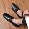 New Mens Loafers Genuine Leather Luxury Shoes Men Business Italian Flats  Non -Slip Adulto Driving Shoes Classic Loafers Men