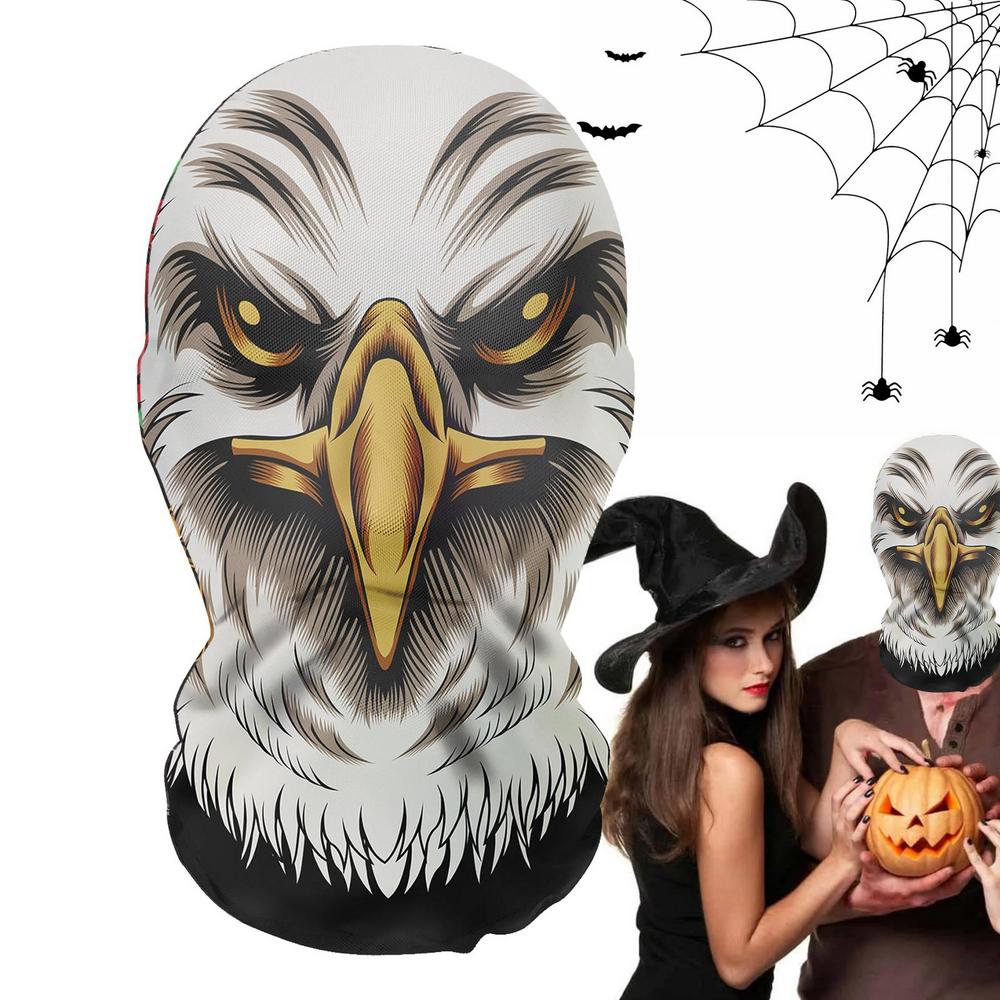 Halloween Horror Masque Scary Masque Realistic Adult Mesh Ghost Masques Evil Ghost Masque Creepy Halloween Adult Mesh Costume