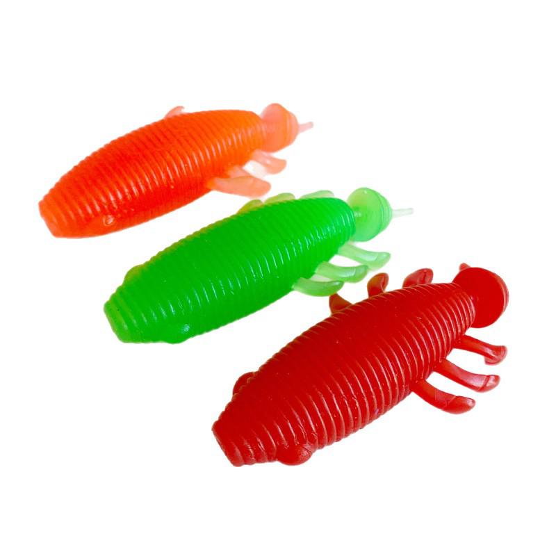 Black Fish Lure: Floating Soft Bait - Imitation Mandarin Fish & Frog for Long Cast Wild Fishing
