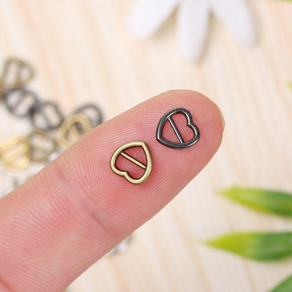 20/40pcs 4 Colors Mini Ultra-small Girls Bags Accessories Diy Dolls Buckles Tri-glide Buckle Belt Buttons