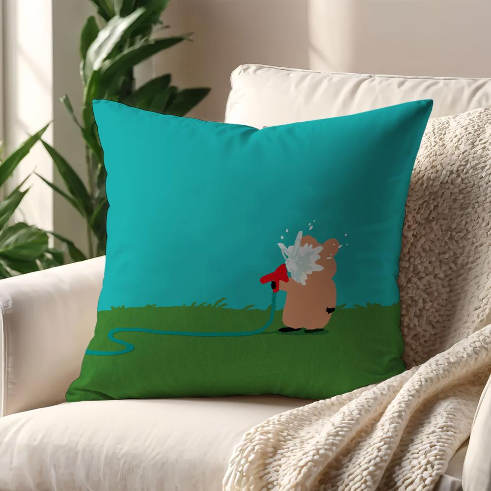 Мультяшные D-Dinotaengs Милые забавные наволочки Декор Комната Дом Диван гостиная Офис Автомобиль Скандинавская простота 12x12Inch