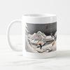Utagawa Hiroshige's "Kambara, from the Fifty-three Stations of the Tokaido" mug: Photo mug (Ukiyo-e series)