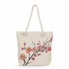 Flower Print Thick Rope Single-shoulder Beach Bag 7318 CLE