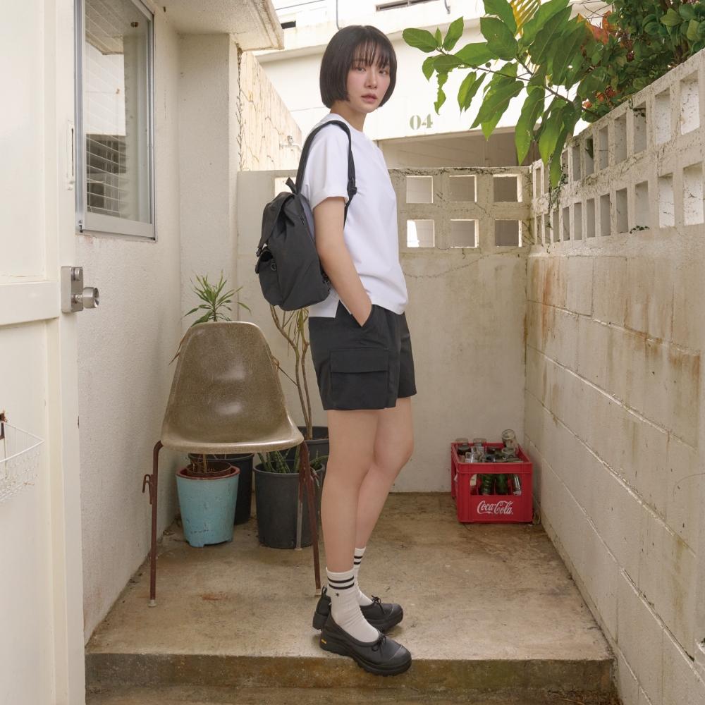 [Snowpeak] Route Women s Cargo Shorts Black (S25MWRHP61) 65