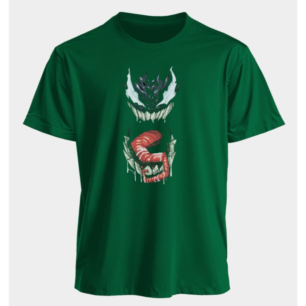 Men's and Women's T-shirts Venom Summer American Spring and Autumn New Loose Harajuku Y2k Basic Short Sleeves