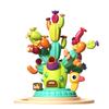 Children's DIY Cactus Interlocking Building Blocks - Educational Toy Set