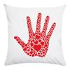 Customizable Pillowcase Chair Waist Throw Pillowcase Home Decor Colorful Red Lips Pattern Short Cushion Cover