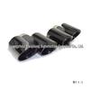 Fits 08-19 Porsche 911 Carrera Sport: Quad Outlet Titanium Black Stainless Steel Tailpipe Exhaust Upgrade