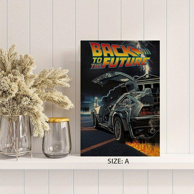 Retro Car Metal Tin Sign Vintage Garage Wall Decor