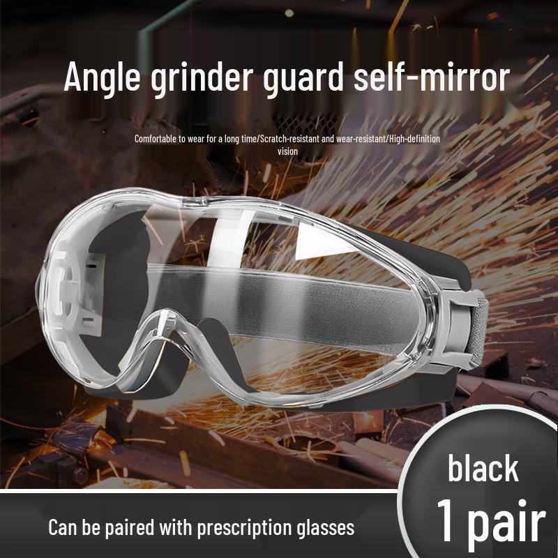 Goggles: Anti-Fog, Dustproof, Windproof, Sandproof, Anti-Splash, Eye Protection for Grinding, Cutting, and Welding