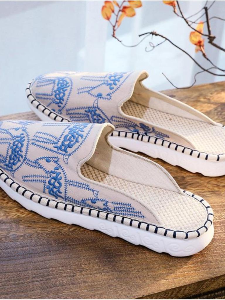 Fashion Slippers Casual Shoes Woman 2025 Pantofle Luxury New Rubber Slides Fabric Female Shoes Ladies' Slippers Luxury Slides 2025 Rubbe