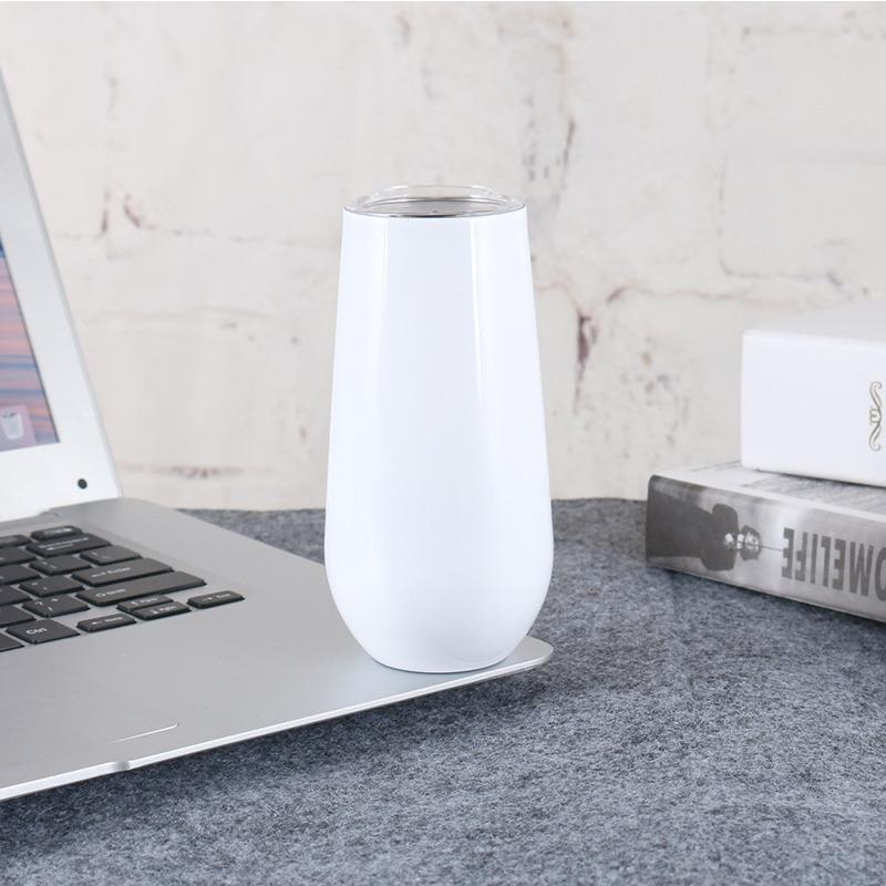 Stainless Steel Wine Glass Beer Glass Swig Eggshell Cup Ice Bully Cup Vacuum Water Cup