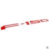 Rear door badge with built-in font badge sticker 3D car tuning for F150, F-150 lettering for rear trunk name plate stickers accessories