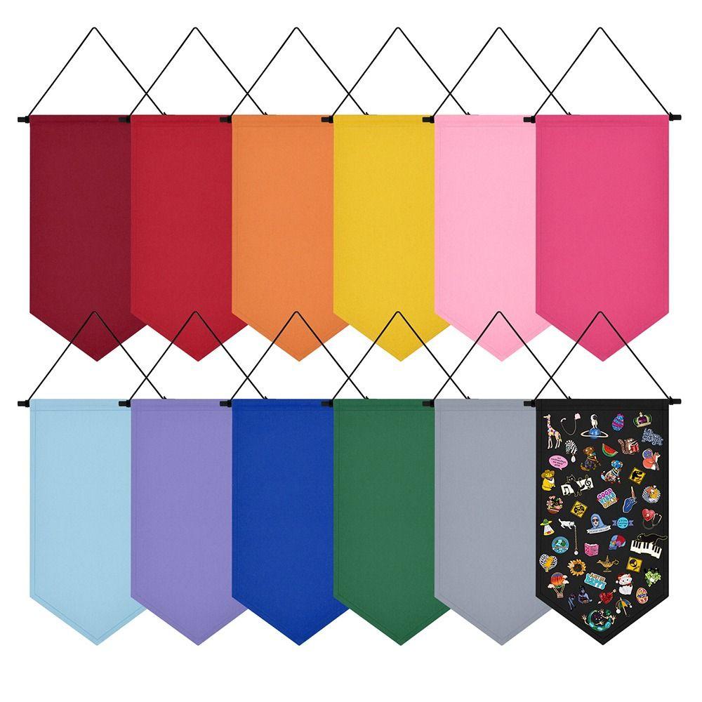 Multifunctional Badge Storage Wall Hanging Wall Canvas Banner Gift Collection Collection Board