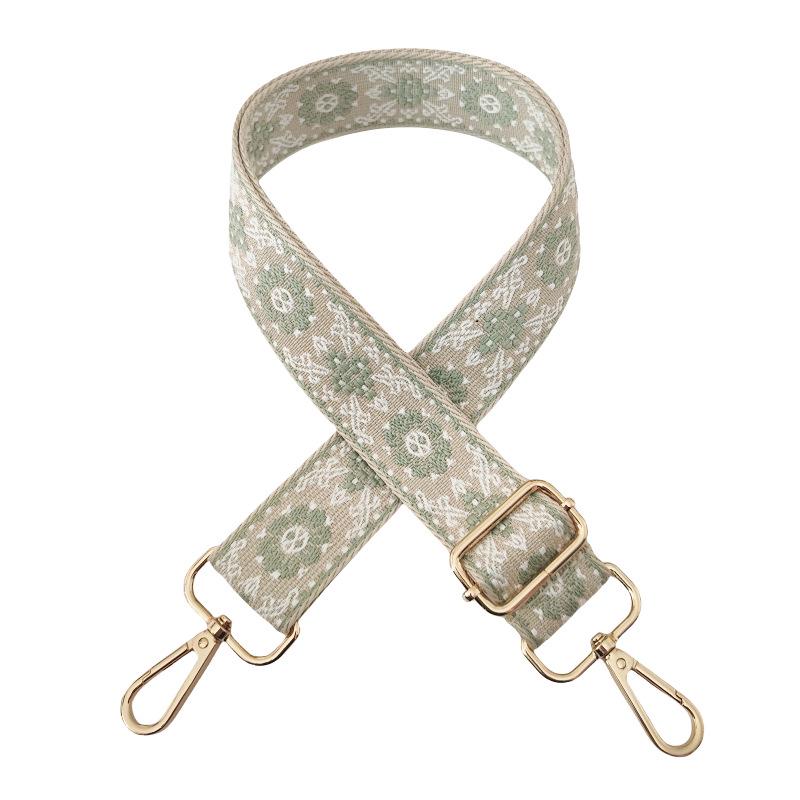 3,8 cm Justerbar Färgrik Jacquard Axelrem för Väskor