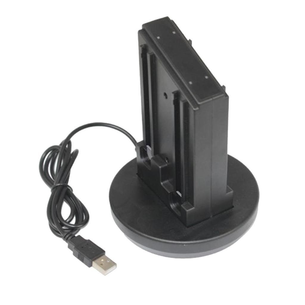Für Switch Controller Ladestation 4 in 1 LED-Anzeige Ladestation Station für Switch Joycon Schwarz