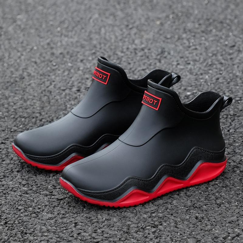 Rain Shoes Men's and Women's New Non-slip, Wear-resistant and Deodorant Rain Shoes Men's Wading Fishing Special Rain Boots Women