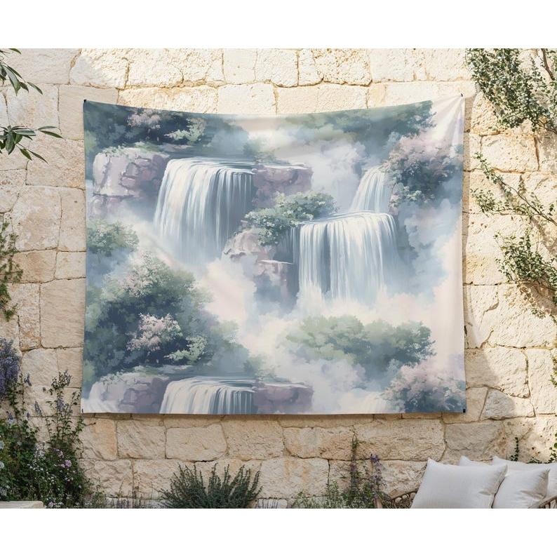 Gentle Waterfall tapestry 75x100