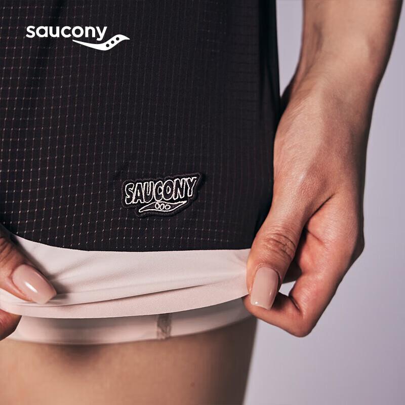 Saucony Nathan Bell Women's 2-in-1 Breathable Sports Shorts