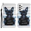 Custodia a libro con stampa in pelle per telefono flip Samsung Galaxy A53 A13 A33 A73 A52 A12 A22 A32 A42 A72 A52S 5G Custodia Portafoglio Copertina a Libro Coque