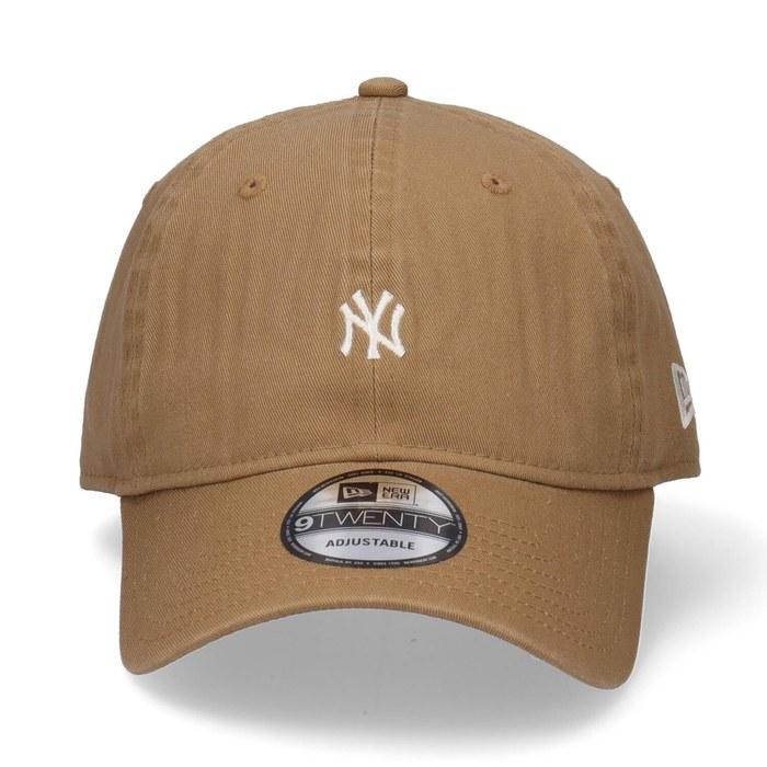 New Era 9TWENTY Mini Logo New York Yankees Cap (Khaki) 57.0-60.5 Cm
