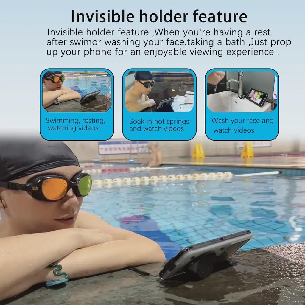 Waterproof Self-Checking Phone Case for 6.9-Inch Apple, Huawei, Samsung, OPPO, VIVO, and Xiaomi Models