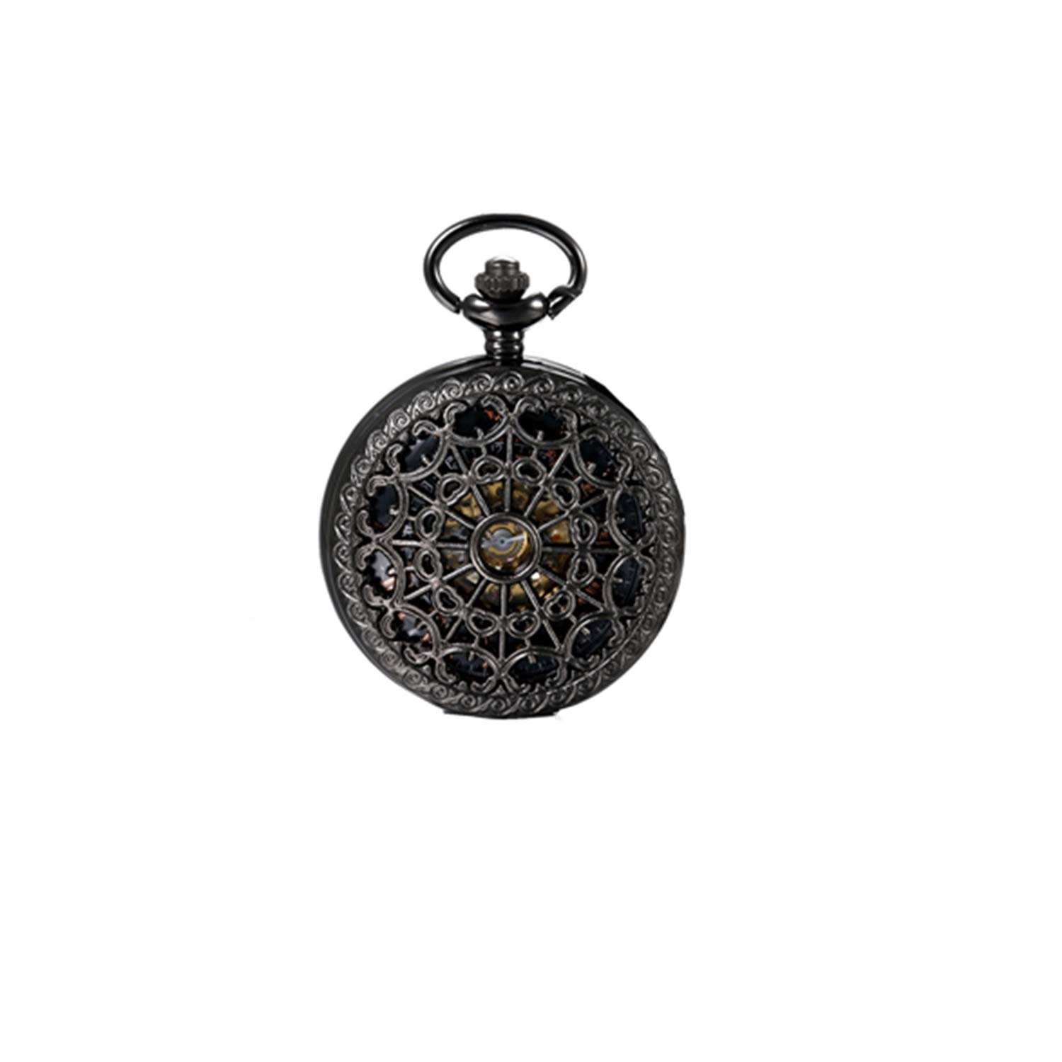 

JewelryWe Карманные часы Ретро Античные Римские Аналоговые Карманные часы Подвеска Идеально для и Черных Часов, Ожерелья, Водонепроницаемые, Косплей, Мероприятий, Хэллоуина,
