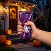 Portable Sensory Tools Halloween Toothpaste Stress Ball, Ghost Purple Starry Slow Rising Soft Tpr Decompression Fidget Toy, Squeeze for Anxiety Relief