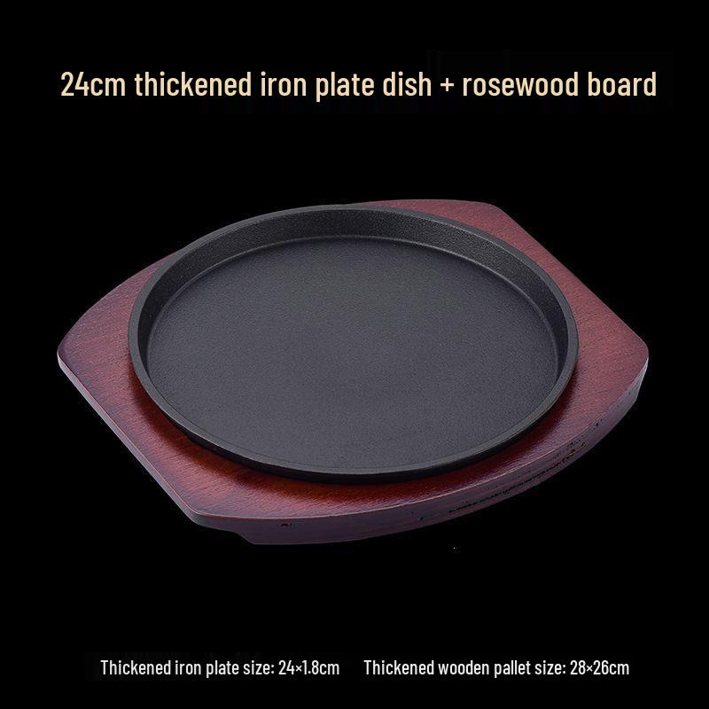 Cast Iron Griddle & Grill Pan for Fish, Steak & More