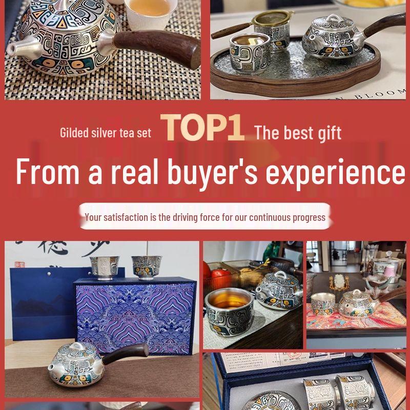 Forbidden City Dunhuang Ceramic Tea Set