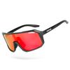 Lunettes de Soleil Sportives Polarisées Kapvoe pour Homme Lunettes de Vélo Photochromiques Lunettes de Vélo d'Extérieur pour Vélo VTT UV400