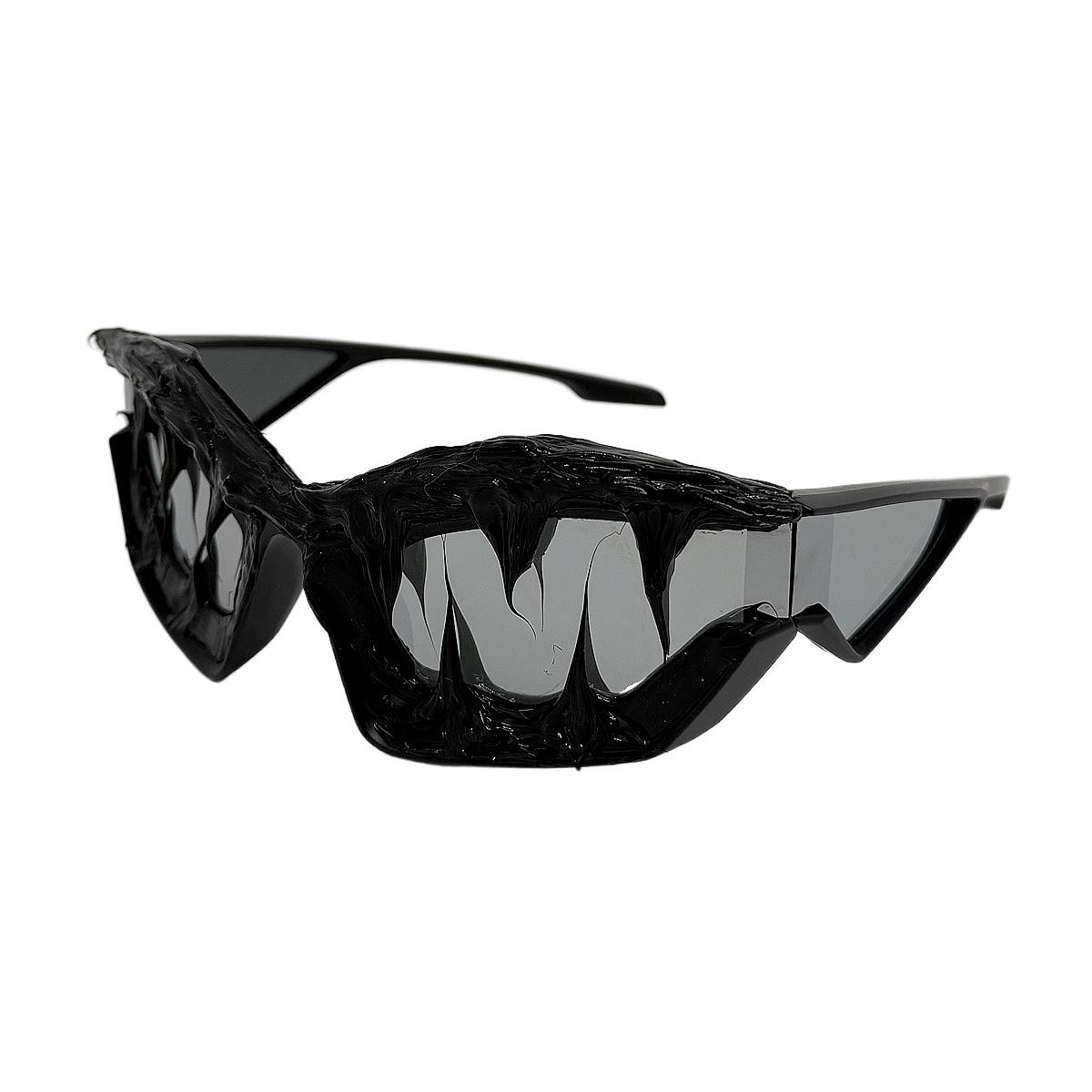 

Солнцезащитные очки Future Technology, модные вечерние солнцезащитные очки, персонализированные очки Shark Teeth для мужчин и женщин