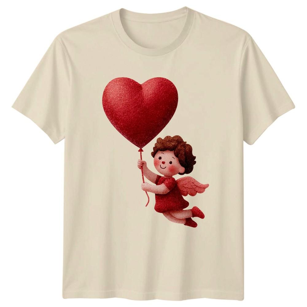 Cupid Valentines Day Hearts Unisexs TShirt Unisexs Tee Graphic Unisex Top