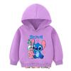 Stitch Hoodie for Kids HD Print Boys Girls Pullover Brother Sister Matching Hoodies Polyester  Casual Girls Sweatshirt Fall Age 4-14