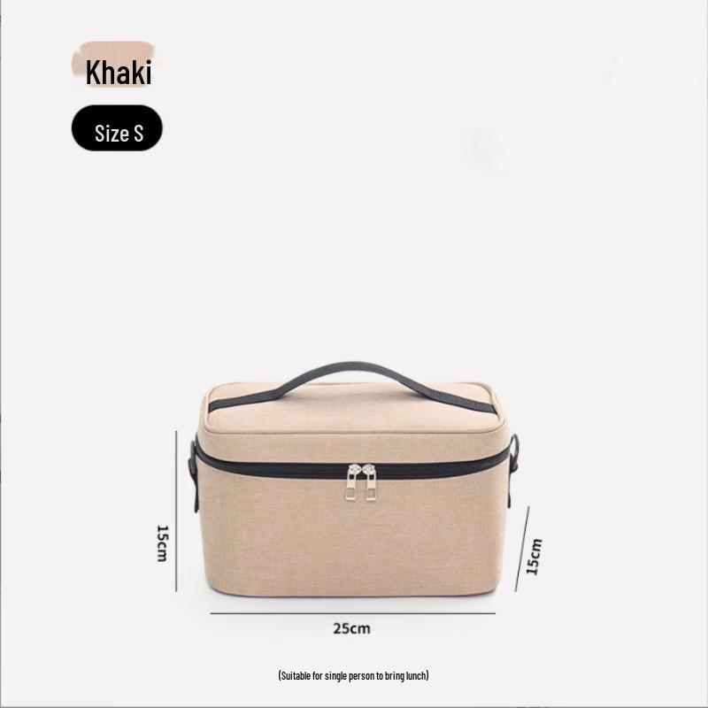 Большая утепленная сумка-ланчбокс Baichengdao для пикника