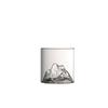 Minimalist Mountain View High Borosilicate Glass Cup - Whiskey, Tea, Water, Juice