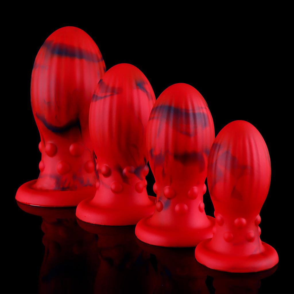 Dragon Egg Sex Product Liquid Silicone Male and Female Masturbation Simulation Penis Anal Dilatation Device Adult Sex Toys