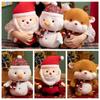 Plush Elk Snowman Plush Toys Snowman Stuffed Plush Doll  Children Kids Xmas Decor