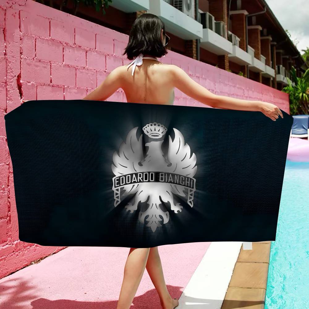 Living Room Carpet Bianchi Bike Microfiber Blanket Quick Drying Beach Towels Oversized Super Absorbent Pool Towel Blanket