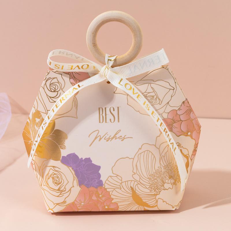 5pcs Boutique Candy Gift Box Wedding Candy Wedding Favor Gift Box Chocolate Box Birthday Party Decoration Festive Party Gifts