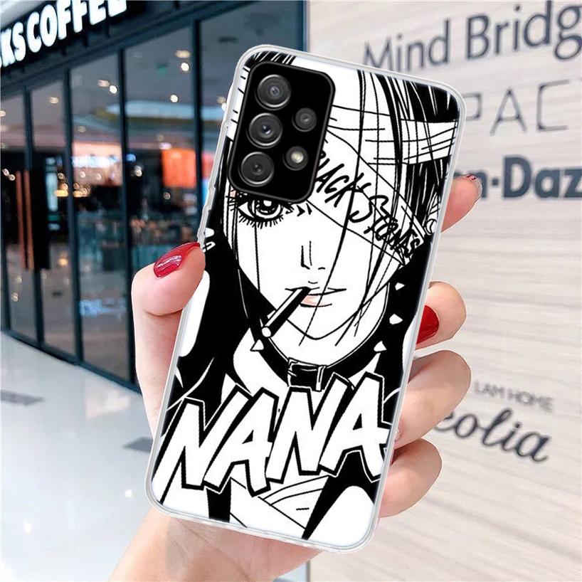 NaNa Osaki Anime For Samsung Galaxy A15 A14 A13 A12 A55 A54 A53 A52 Phone Case A32 A35 A34 A33 A25 A24 A23 A22 A04S A03S A02S Ga