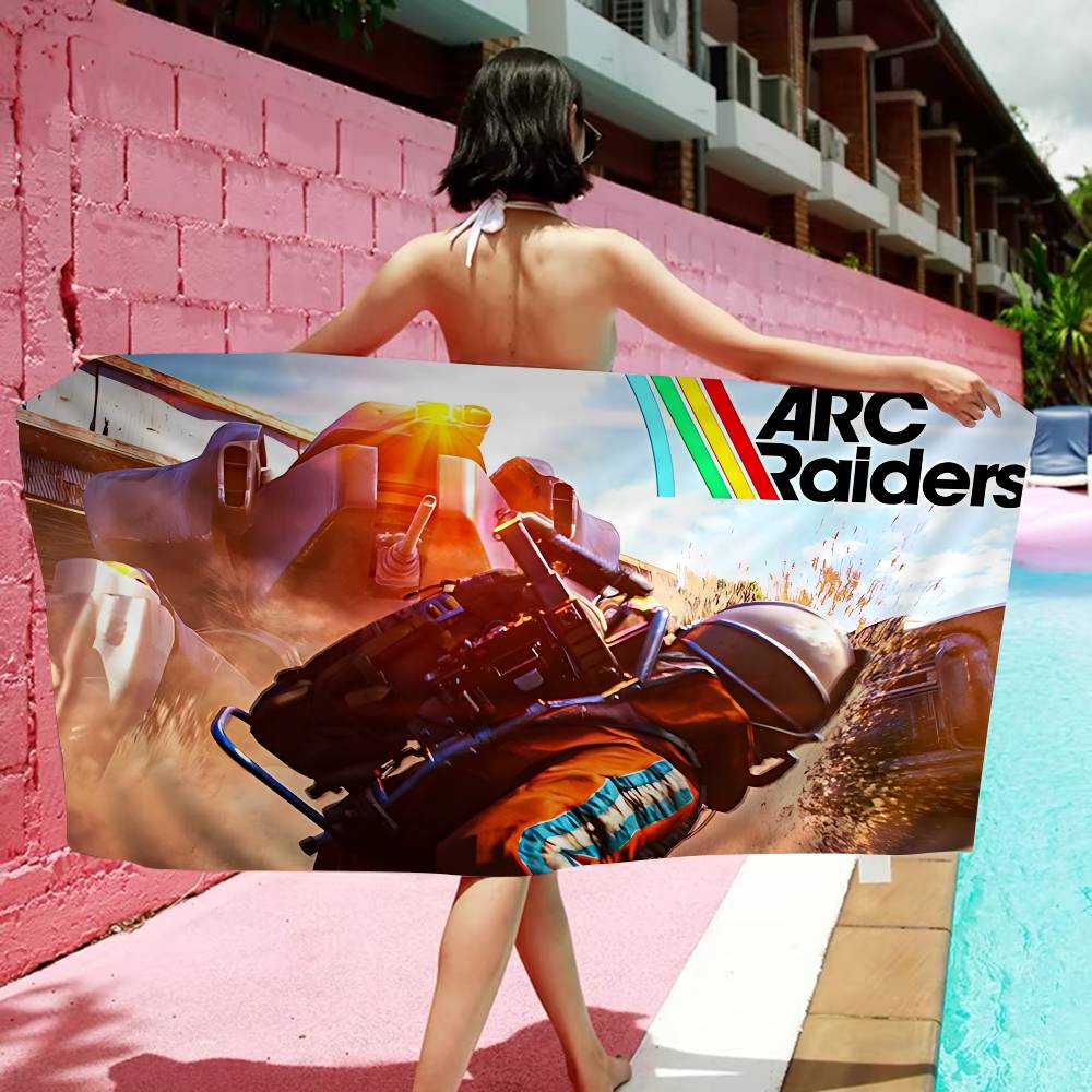 Game A-ARC R-Raiders Microfiber Printed Beach Towel Mountain Climbing Yoga Beach Swimming Running Absorbent Soft Towel