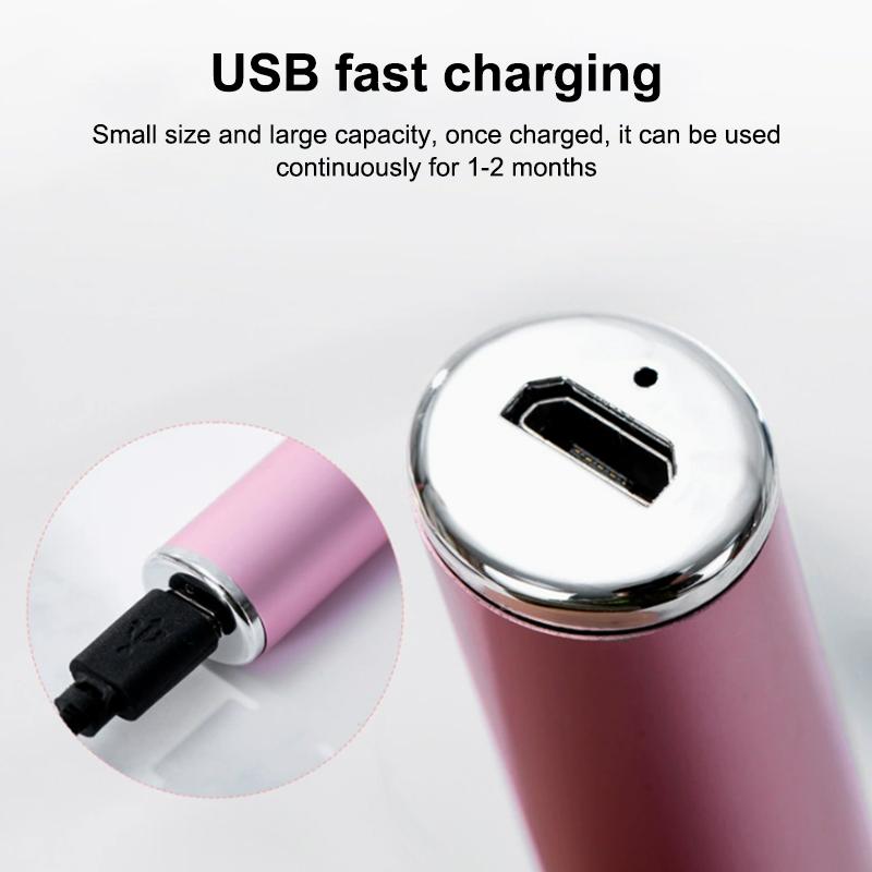 Portable Electric Automatic Eyebrow Trimming Tool Mini Shaver Facial Hair Shaver Nose Hair Brush Scraper For Nose Ears Body