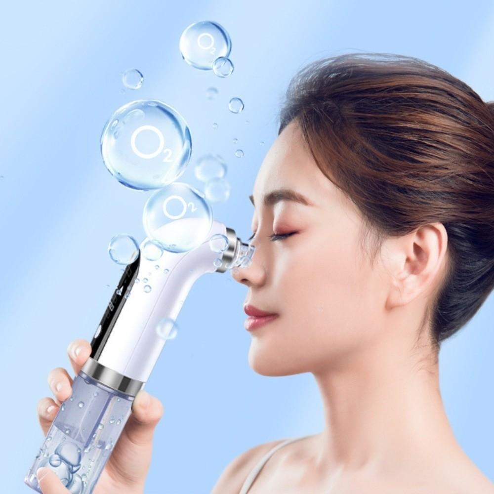 USB Rechargeable Pore Vacuum Deep Cleaning Facial Cleaning Tools Blackhead Remover Home Spa